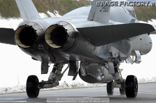 2007-03-24 Meiringen Airshow 0252 FA-18C Hornet